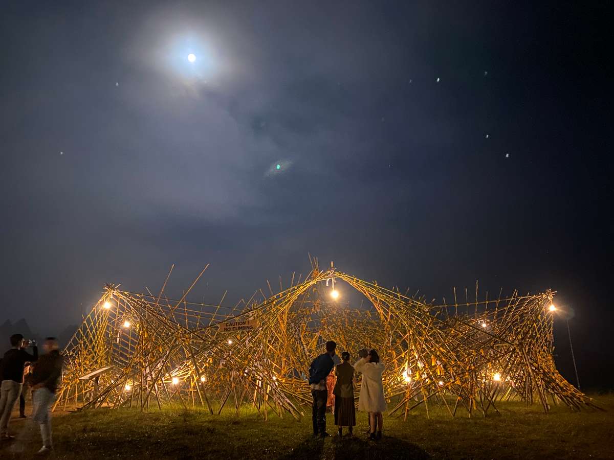 Ziro Festival campsite